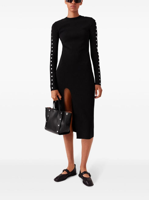 STELLA MC CARTNEY STUDS KNITTED DRESS