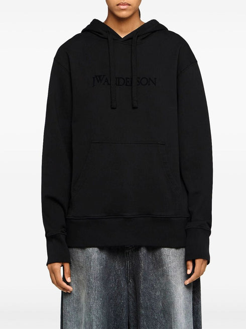 JW ANDERSON LOGO EMBROIDERY HOODIE