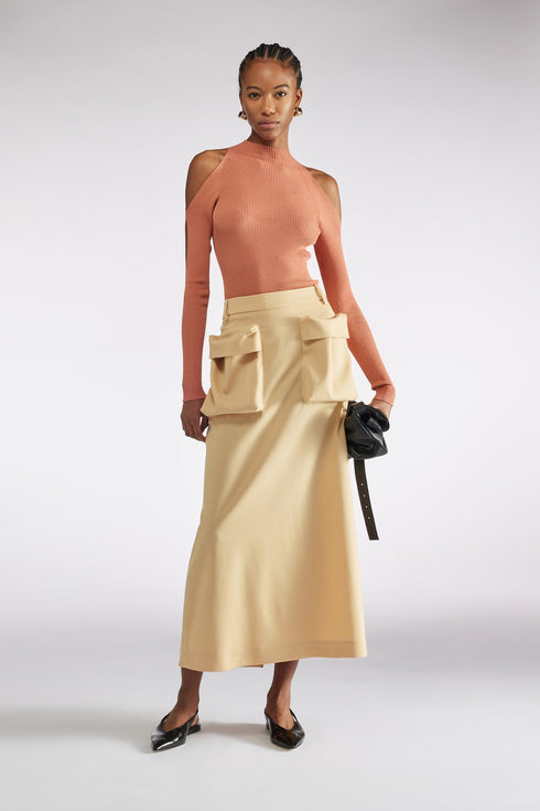 LIVIANA CONTI CUTS SWEATER