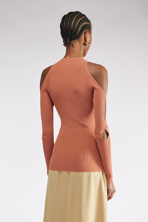 LIVIANA CONTI CUTS SWEATER