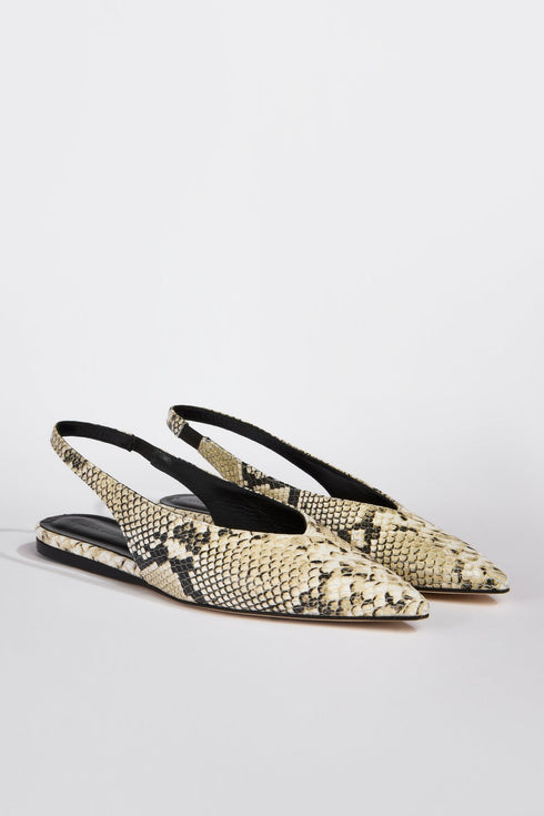 LIVIANA CONTI PYTHON BALLET FLAT