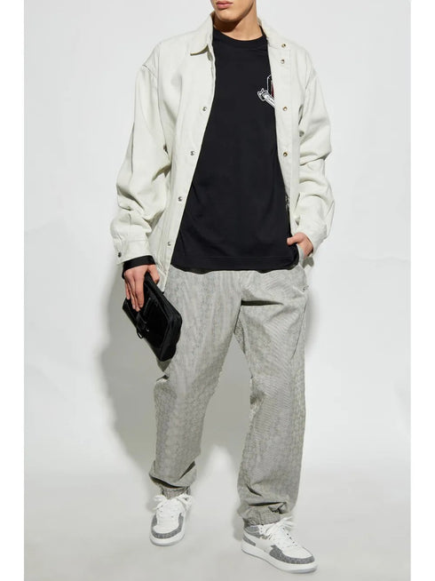 GIVENCHY MONOGRAM TRACK PANTS