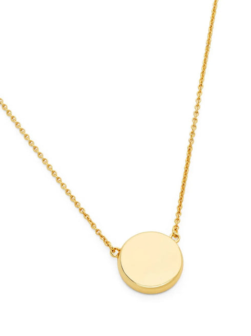 MARC JACOBS BUTTON PENDANT NECKLACE