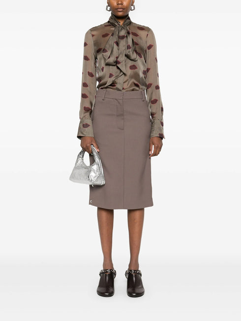 STELLA MC CARTNEY STUDDED SKIRT