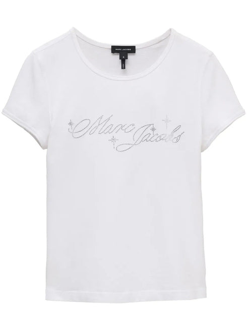 MARC JACOBS CHARM LOGO SHRUNKEN TEE