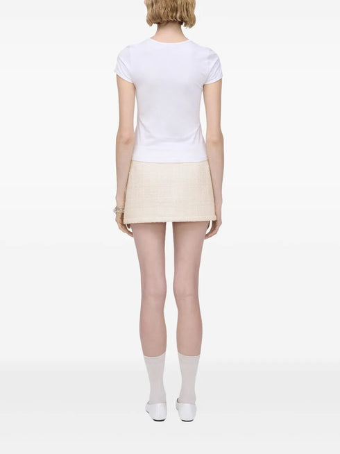 MARC JACOBS CHARM LOGO SHRUNKEN TEE