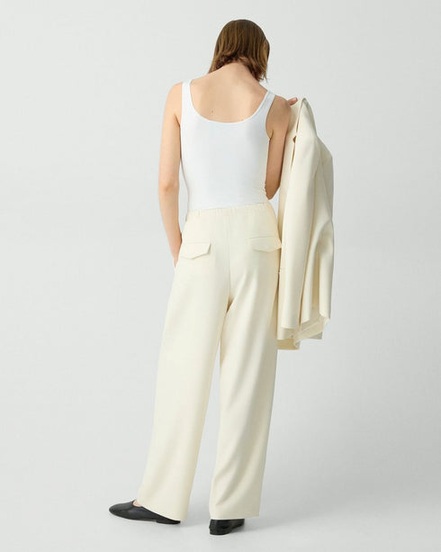 THEORY WIDE TROUSERS