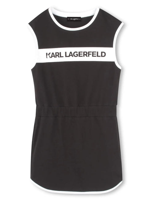 KARL LAGERFELD LOGO DRESS