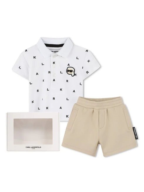 KARL LAGERFELD IKONIK SHORTS SET