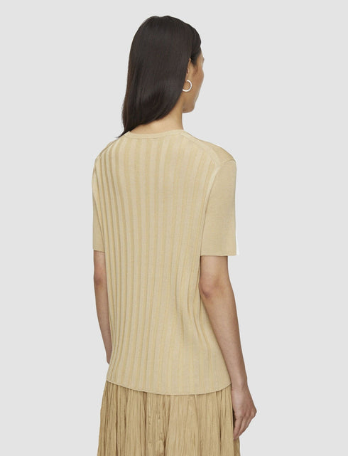 JOSEPH RIB KNIT TOP