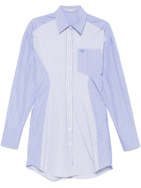 STELLA MC CARTNEY STRIPED SHIRT DRESS