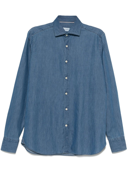 TINTORIA MATTEI 954 CHAMBRAY SHIRT