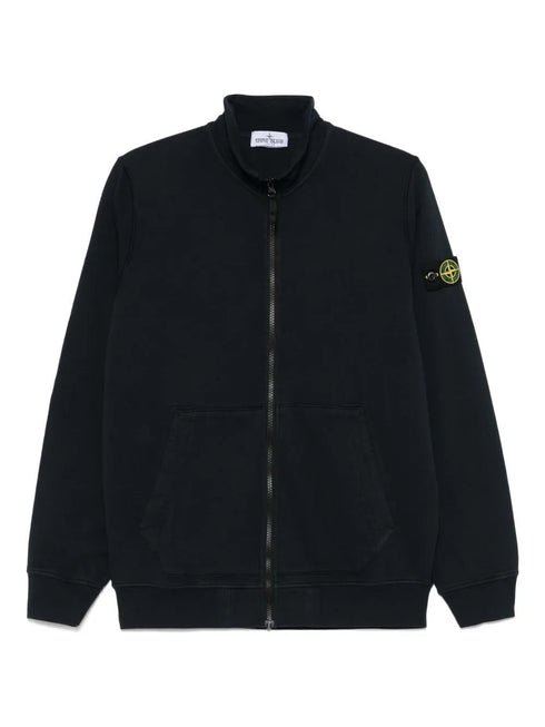 STONE ISLAND ZIP UP CARDIGAN
