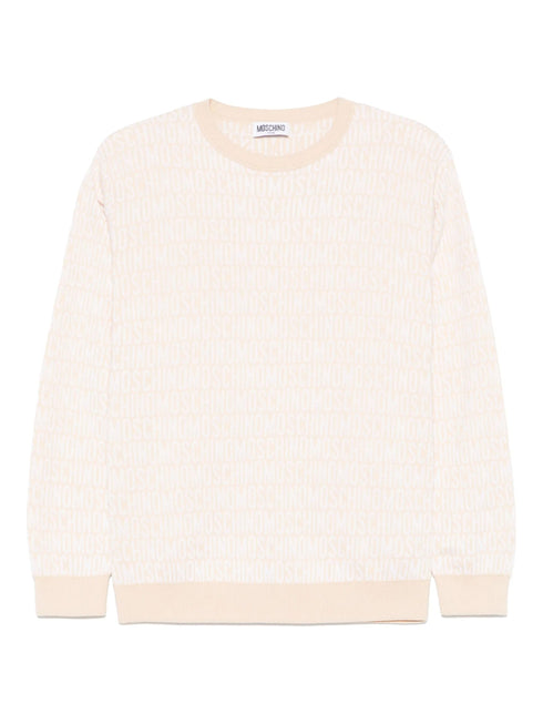 MOSCHINO MONOGRAM SWEATER