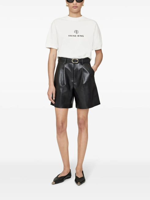 ANINE BING JAYLIN TEE MONOGRAM