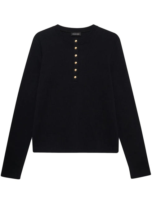 ANINE BING ALESSIA LONG SLEEVE TEE