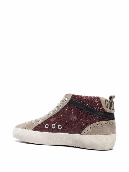 GOLDEN GOOSE MID STAR GLITTER