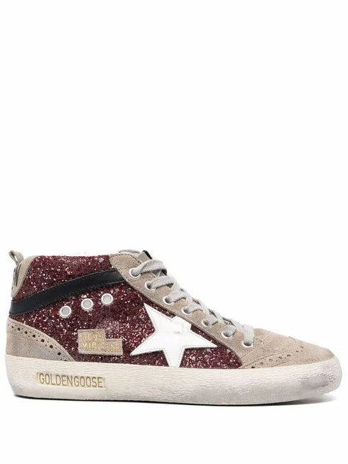GOLDEN GOOSE MID STAR GLITTER