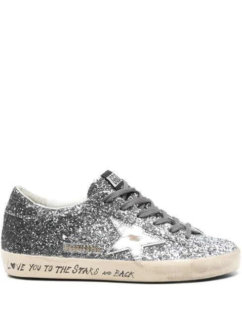 GOLDEN GOOSE SUPER STAR GLITTER