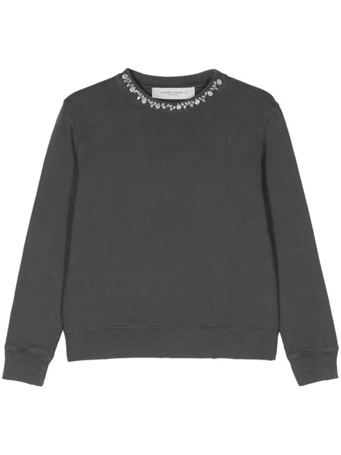 GOLDEN GOOSE CRYSTALS SWEAT