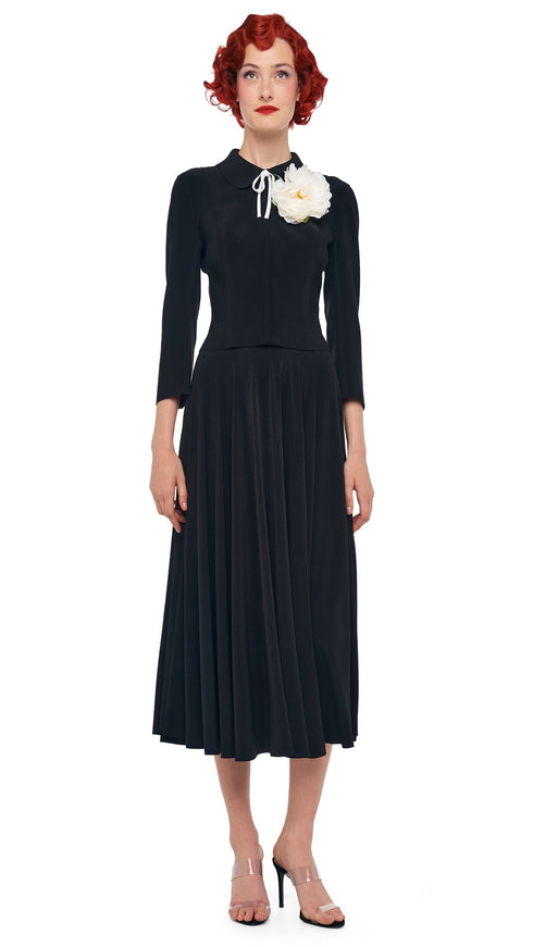 NORMA KAMALI FLARED SKIRT