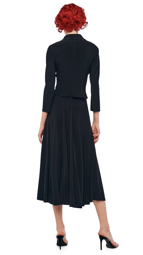 NORMA KAMALI FLARED SKIRT