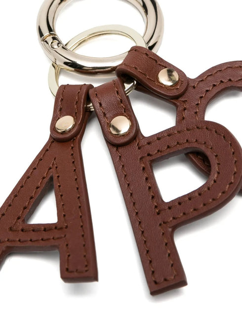 A.P.C. LOGO KEYRING