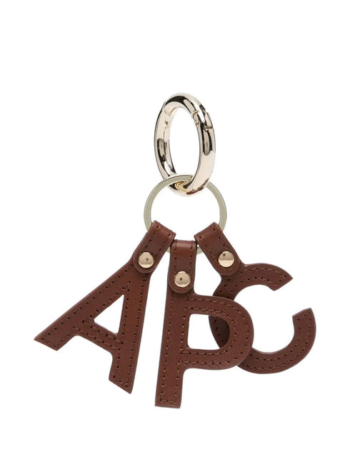 A.P.C. LOGO KEYRING
