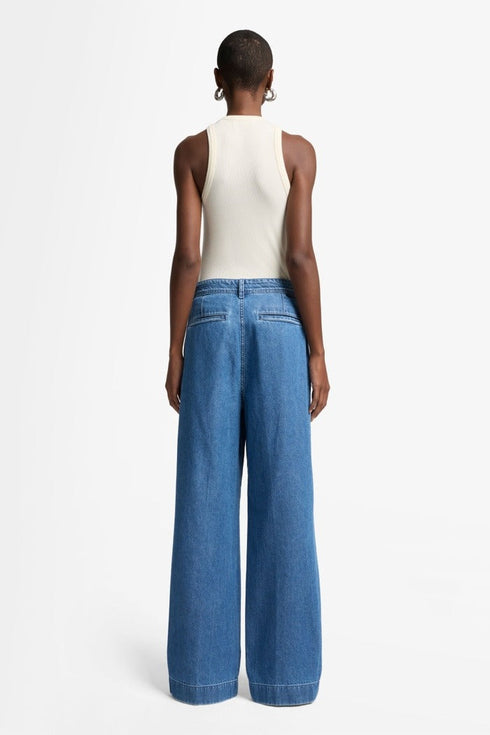 7 FOR ALL MANKIND PLEATED TROUSER