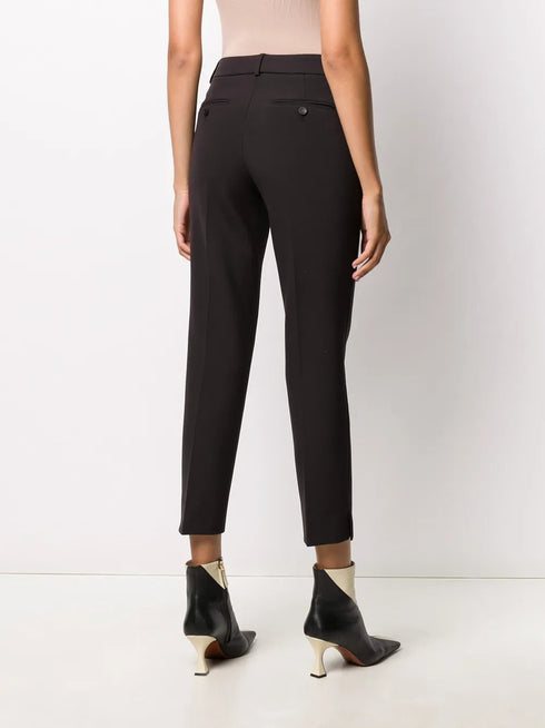PESERICO SIGN CROPPED TROUSERS
