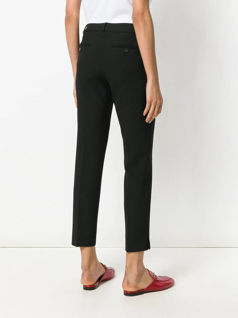 PESERICO SIGN CROPPED TROUSERS