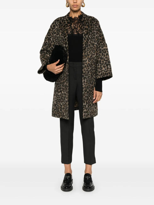 PESERICO SIGN CROPPED TROUSERS