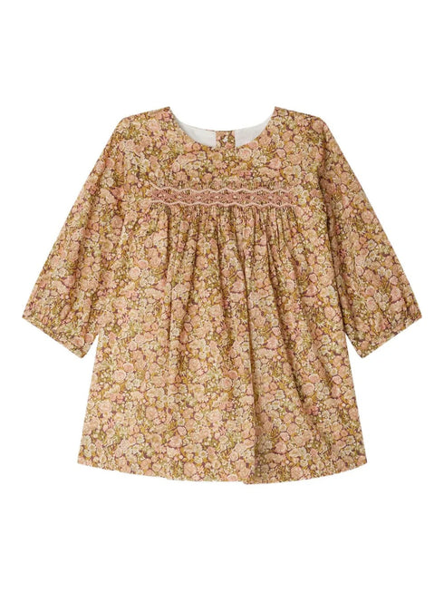 BONPOINT FELICIE SMOCKEE DRESS