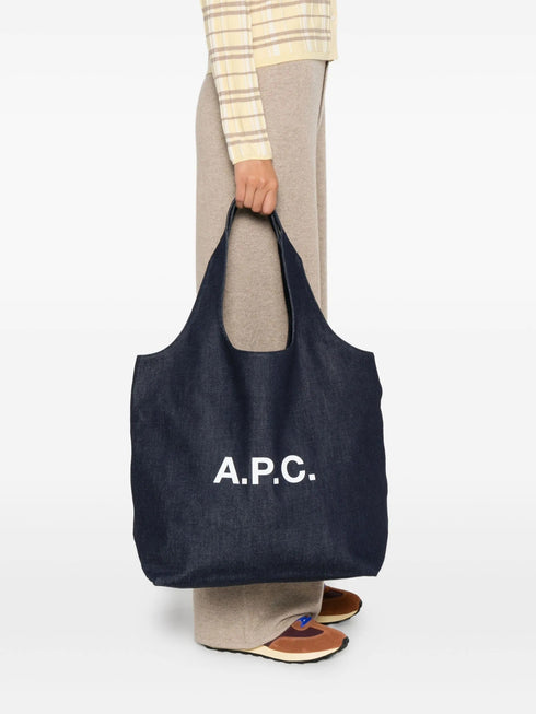 A.P.C. TOTE NINON DENIM