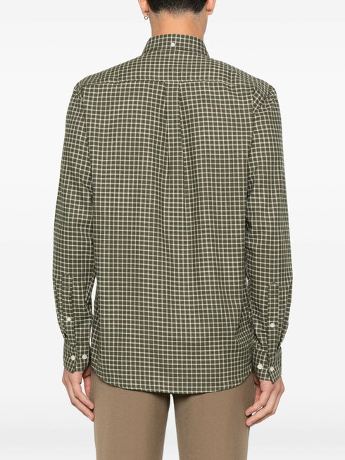 LES DEUX KONRAD CHECK FLANNEL SHIRT