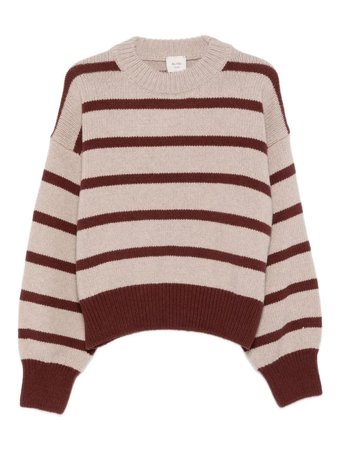ALYSI STRIPED SWEATER