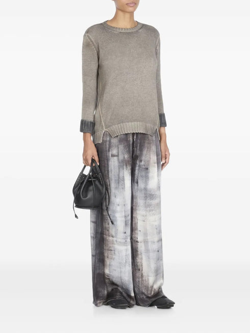 AVANT TOI MURALES PRINT TROUSERS