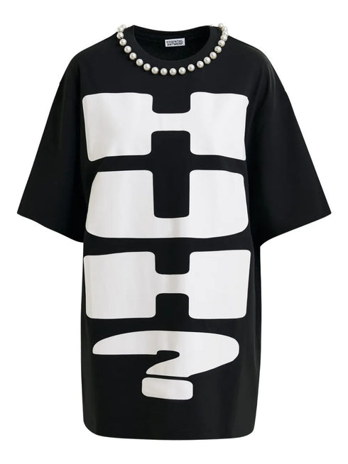 ESSENTIEL ANTWERP IPOP BEADS PRINT T-SHIRT