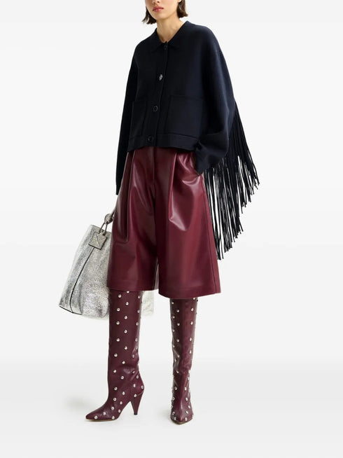 ESSENTIEL ANTWERP ISTERN JACKET WITH FRINGES