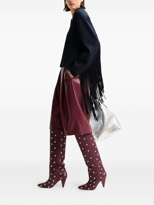 ESSENTIEL ANTWERP ISTERN JACKET WITH FRINGES