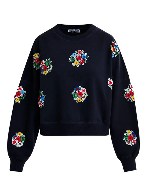 ESSENTIEL ANTWERP ITRO EMBROIDERED SWEAT