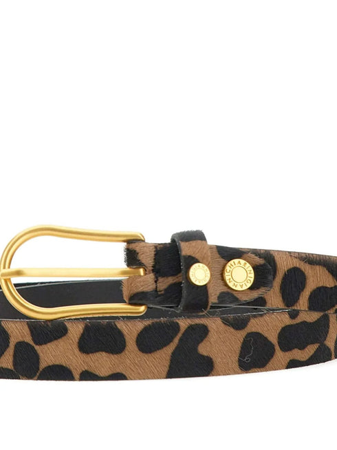 GIANNI CHIARINI LEOPARD BELT