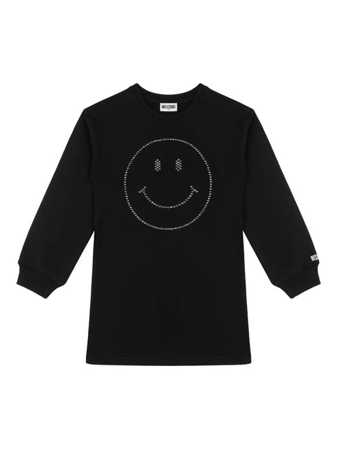 MOSCHINO SMILEY STUDS DRESS