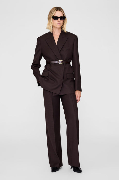 ANINE BING SMALL SIGNATURE LINK BELT - DA