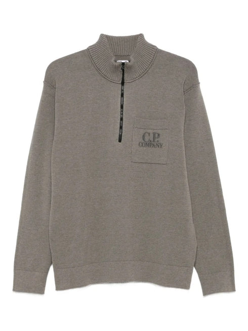C.P. COMPANY HALF ZIP SWEAT