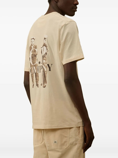 C.P. COMPANY LOGO T-SHIRT