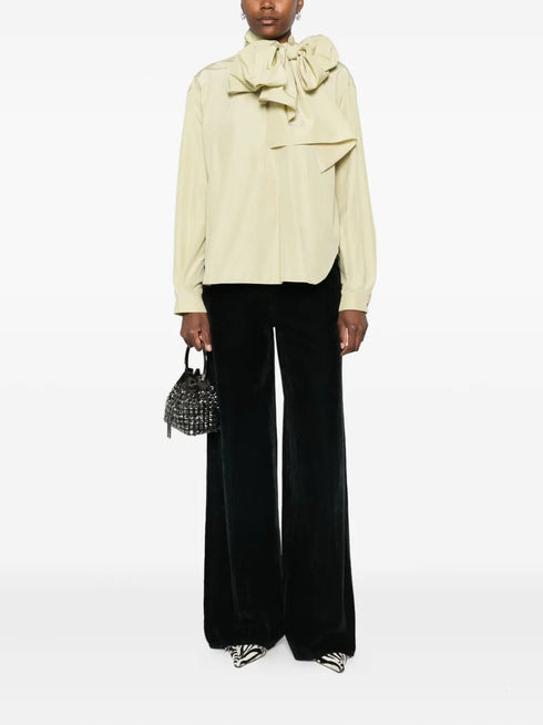 FORTE FORTE BOW COLLAR BLOUSE