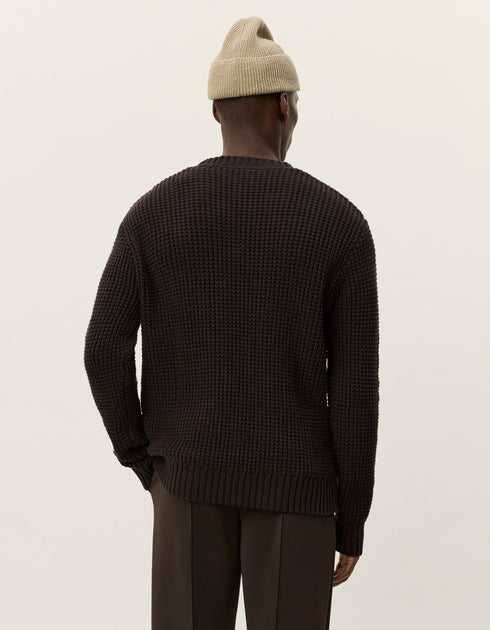 LES DEUX ALVIN WAFFLE CREWNECK