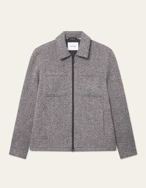 LES DEUX MARSEILLE TWILL WOOL JACKET