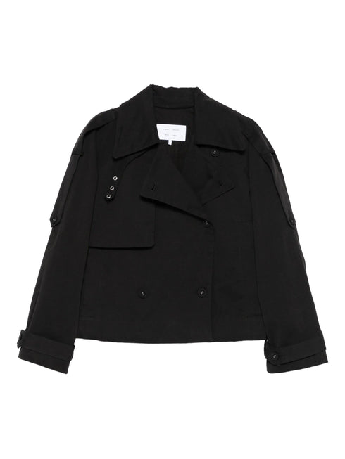 PROENZA SCHOULER WHITE LABEL YASMIN CROPPED TRENCH